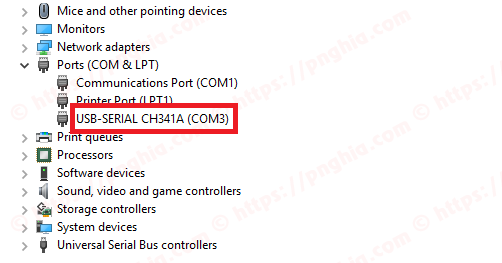 COM ports
