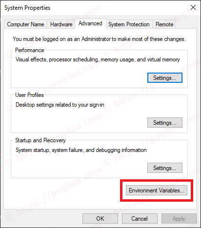 Add system variable