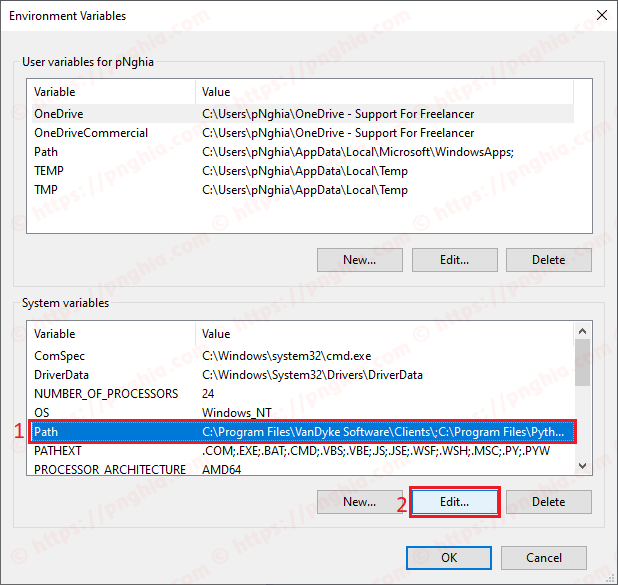 Add system variable