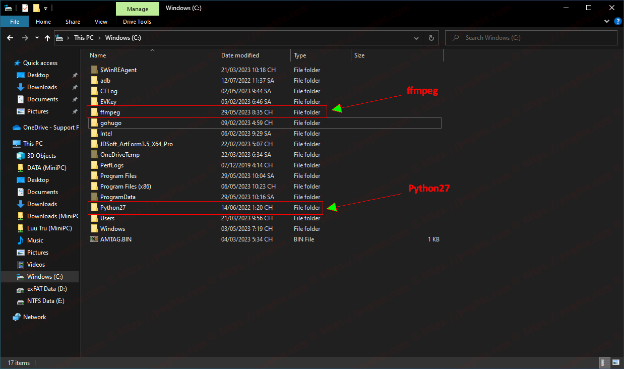 Python 2.7 and FFmpeg